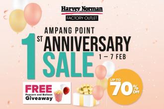 Harvey Norman Ampang Point 1st Anniversary Sale Up To 70% OFF (1 February 2023 - 7 February 2023)