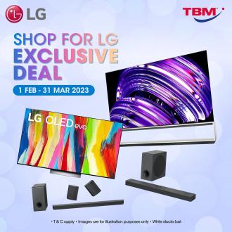 TBM LG Exclusive Deal Promotion (1 February 2023 - 31 March 2023)