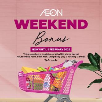 AEON Weekend Promotion (3 February 2023 - 6 February 2023)