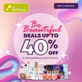 AEON Wellness Be Beautiful Promotion Up To 40% OFF (valid until 6 February 2023)