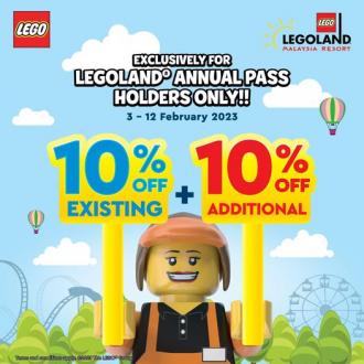 LEGOLAND Annual Pass Holder LEGO Play Set Promotion (3 February 2023 - 12 February 2023)