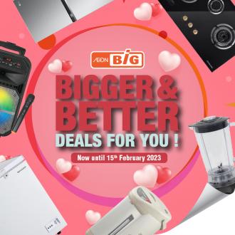 AEON BiG Electrical Appliances Promotion (valid until 15 February 2023)