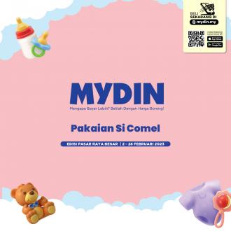MYDIN Baby Fashion Promotion (valid until 28 Feb 2023)