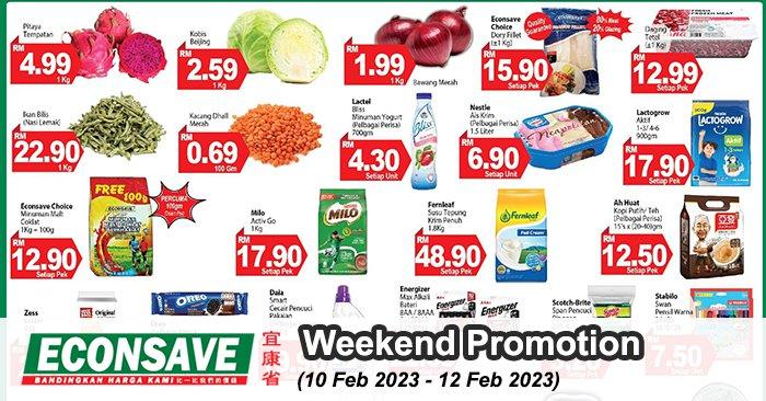 Econsave Weekend Promotion (10 Feb 2023 - 12 Feb 2023)