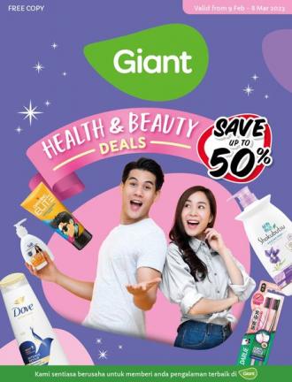 Giant Health & Beauty Promotion Catalogue (9 February 2023 - 8 March 2023)