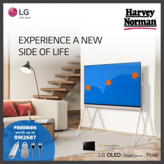 Harvey Norman LG Objet Collection Pose 55-inch 4K OLED TV Promotion (10 Feb 2023 - 23 Feb 2023)