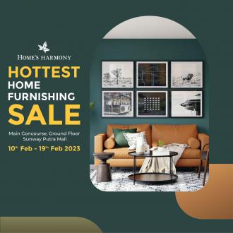 Home's Harmony Sunway Putra Mall Hottest Home Furnishing Sale (10 February 2023 - 19 February 2023)