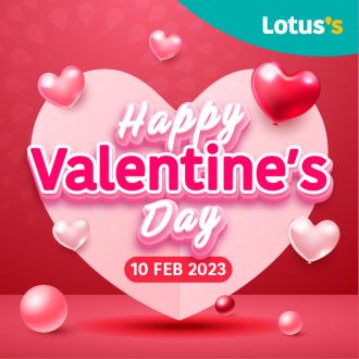 Lotus's Valentine's Day Promotion (10 February 2023 - 22 February 2023)