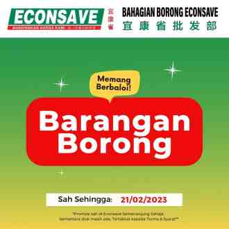 Econsave Barangan Borong Promotion (valid until 21 February 2023)