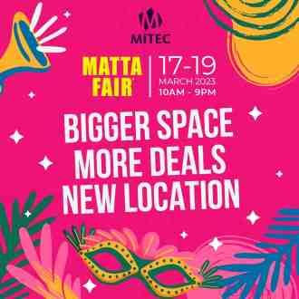 MATTA Fair KL (17 March 2023 - 19 March 2023)