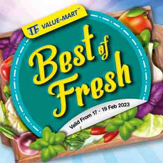 TF Value-Mart Weekend Fresh Items Promotion (17 February 2023 - 19 February 2023)