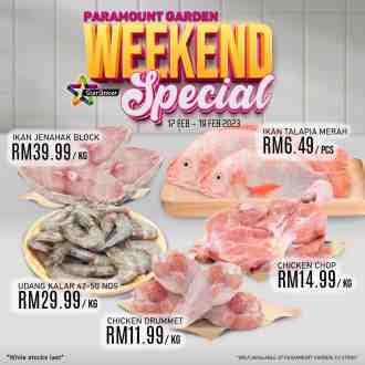 Star Grocer Paramount Garden Weekend Promotion (17 February 2023 - 19 February 2023)