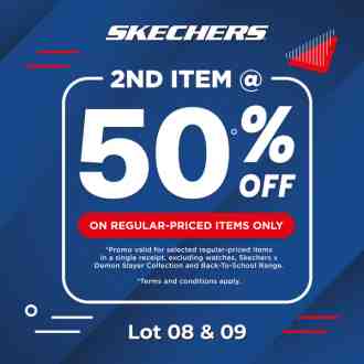 Skechers Gurney Plaza 50% Promotion