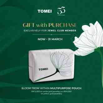 Tomei Anniversary Promotion (valid until 31 December 9999)