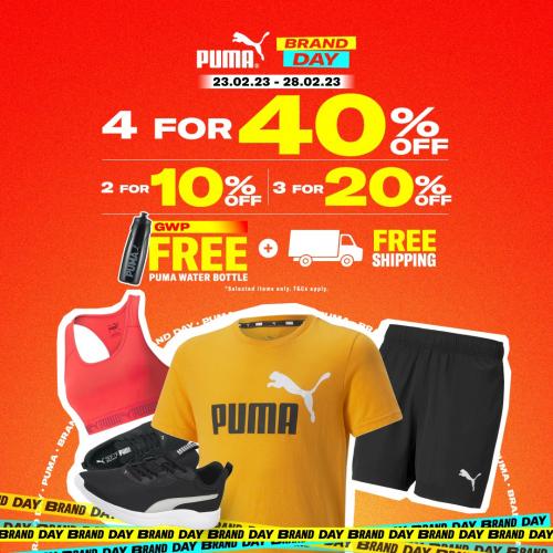 Sports Direct Online PUMA Brand Day Promotion (23 Feb 2023 - 28 Feb 2023)