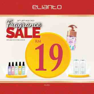 Elianto Fragrance Sale From RM19 (24 Feb 2023 - 28 Feb 2023)