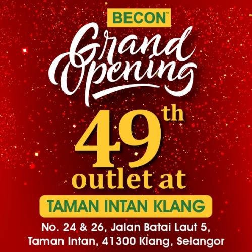 Becon Stationery Taman Intan Klang Grand Opening Promotion (26 Feb 2023