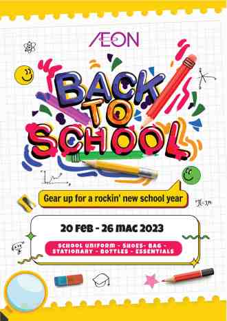 AEON Back To School Promotion Catalogue (20 February 2023 - 26 March 2023)