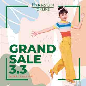 Parkson Online 3.3 Sale (25 February 2023 - 3 March 2023)