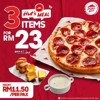 Pizza Hut Huts Meal 2 For RM23 Promotion