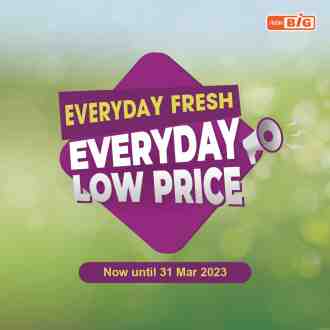 AEON BiG Everyday Low Price Promotion (valid until 31 March 2023)