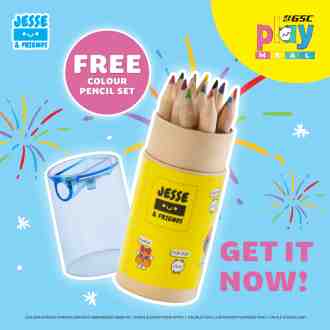 GSC Play Meal FREE Colour Pencil Set Promotion