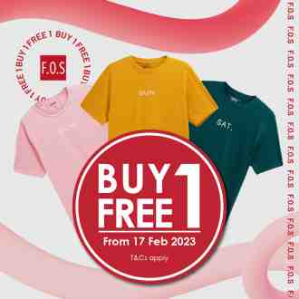 F.O.S Buy 1 FREE 1 Promotion (17 March 2023 onwards)