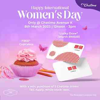 Chatime Avenue K International Women's Day Promotion (8 March 2023)