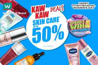 Watsons Skincare Promotion Up To 50% OFF (8 March 2023 - 13 March 2023)