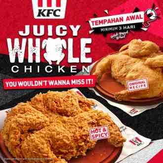 KFC Juicy Whole Chicken Promotion