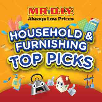 MR DIY Household Furnishing Top Picks Promotion