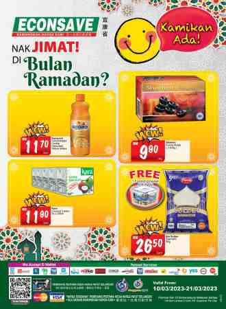 Econsave Ramadan Promotion Catalogue (10 March 2023 - 21 March 2023)