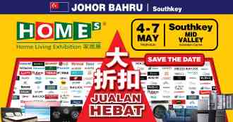 HOMEs Home Living Exhibition Sale at Mid Valley Southkey (4 May 2023 - 7 May 2023)