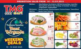 TMG Mart Klang Valley & Tanjong Malim Weekend Promotion (10 March 2023 - 12 March 2023)