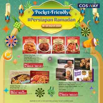 Cosway Pocket-Friendly Persiapan Ramadan Promotion (10 March 2023 - 23 March 2023)