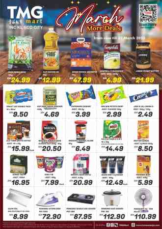 TMG Mart KL Eco City Mall March Promotion (valid until 31 March 2023)