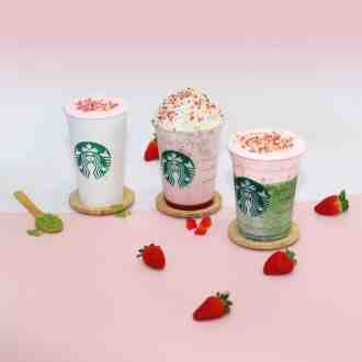 Starbucks Strawberry Pie Beverage