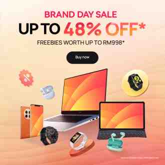 Huawei Brand Day Sale Up to 48% OFF