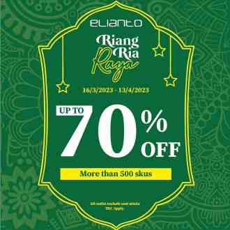 Elianto Riang Ria Raya Promotion (16 March 2023 - 13 April 2023)