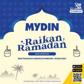 MYDIN Raikan Ramadan Wholesale Promotion (23 February 2023 - 26 March 2023)
