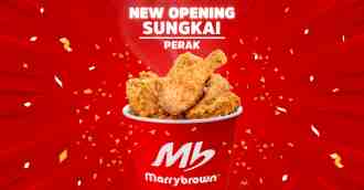 Marrybrown Sungkai Perak Opening Promotion (22 March 2023)