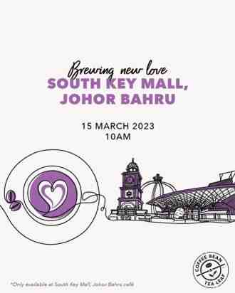Coffee Bean South Key Mall Opening Promotion (15 March 2023 - 24 March 2023)