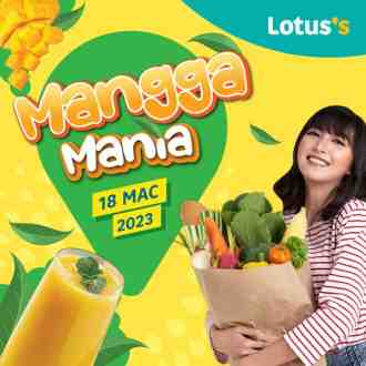 Lotus's Mango Fair Promotion (16 March 2023 - 29 March 2023)
