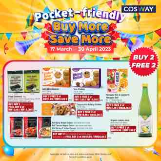 Cosway Pocket-Friendly Buy More Save More Promotion (17 March 2023 - 30 April 2023)