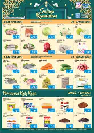 Family Store Negeri Sembilan March Ramadan Promotion (20 March 2023 - 5 April 2023)