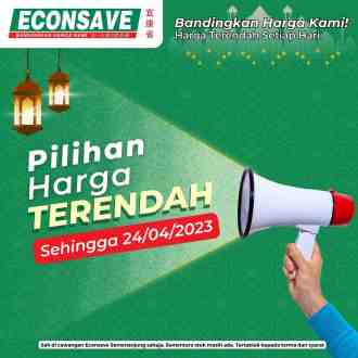 Econsave Pilihan Harga Terendah Promotion (valid until 24 April 2023)