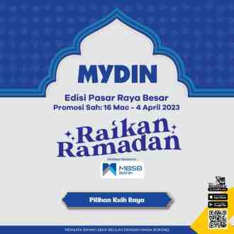 MYDIN Raikan Ramadan Kuih Muih Promotion (16 March 2023 - 4 April 2023)