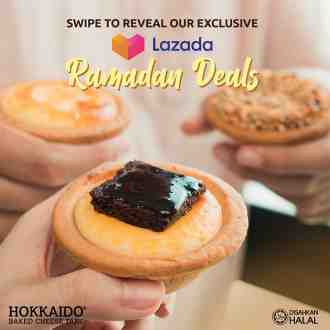 Hokkaido Baked Cheese Tart Lazada Ramadan Promotion (21 March 2023 - 21 April 2023)