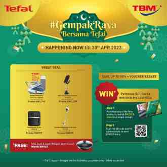 TBM Gempak Raya Bersama Tefal Promotion (valid until 30 Apr 2023)