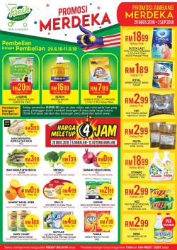 Pasaraya Fresh Grocer Merdeka Promotion (29 August 2018 - 11 September 2018)